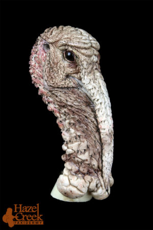 Unpainted Strut Turkey Head